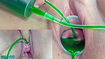 Japanese Mature Lesbians Indulge In Pissing And Cervix Stretching Through Injections